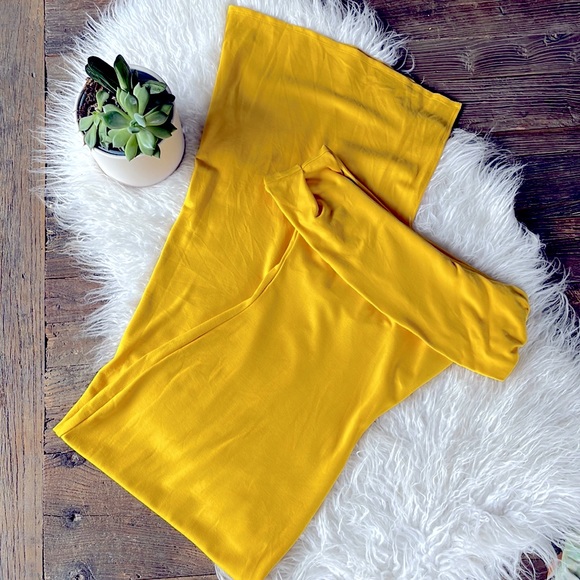 Lovers & Friends off the shoulder high-slit maxi dress NWT Size XS - Picture 2 of 15